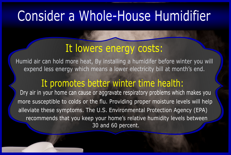 Whole Home Humidifier | Air Dynamics HVAC | Humidifier Befefits