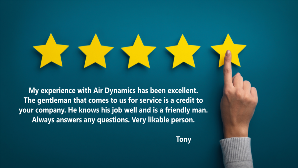 Air Dynamics HVAC | #AirDynamicsCares | Customer Review | HVAC Specialist Holland PA